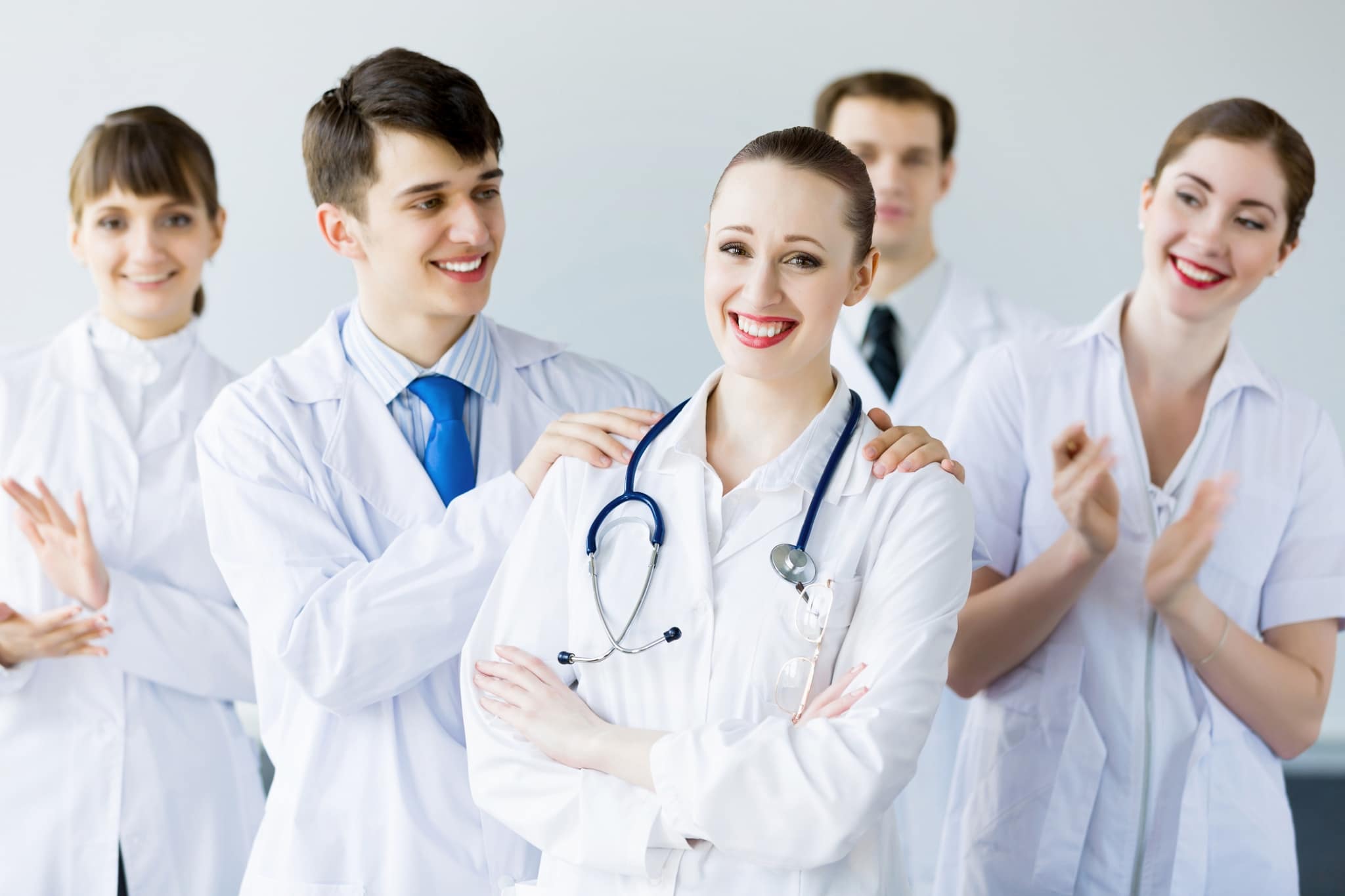 Successful female nurse