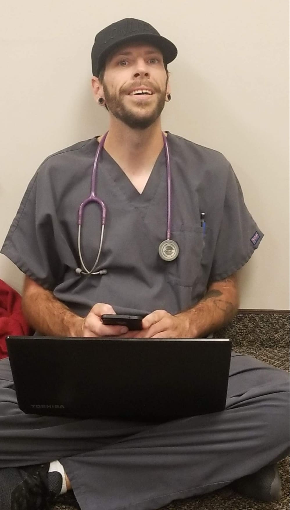 Ricky Baker at work