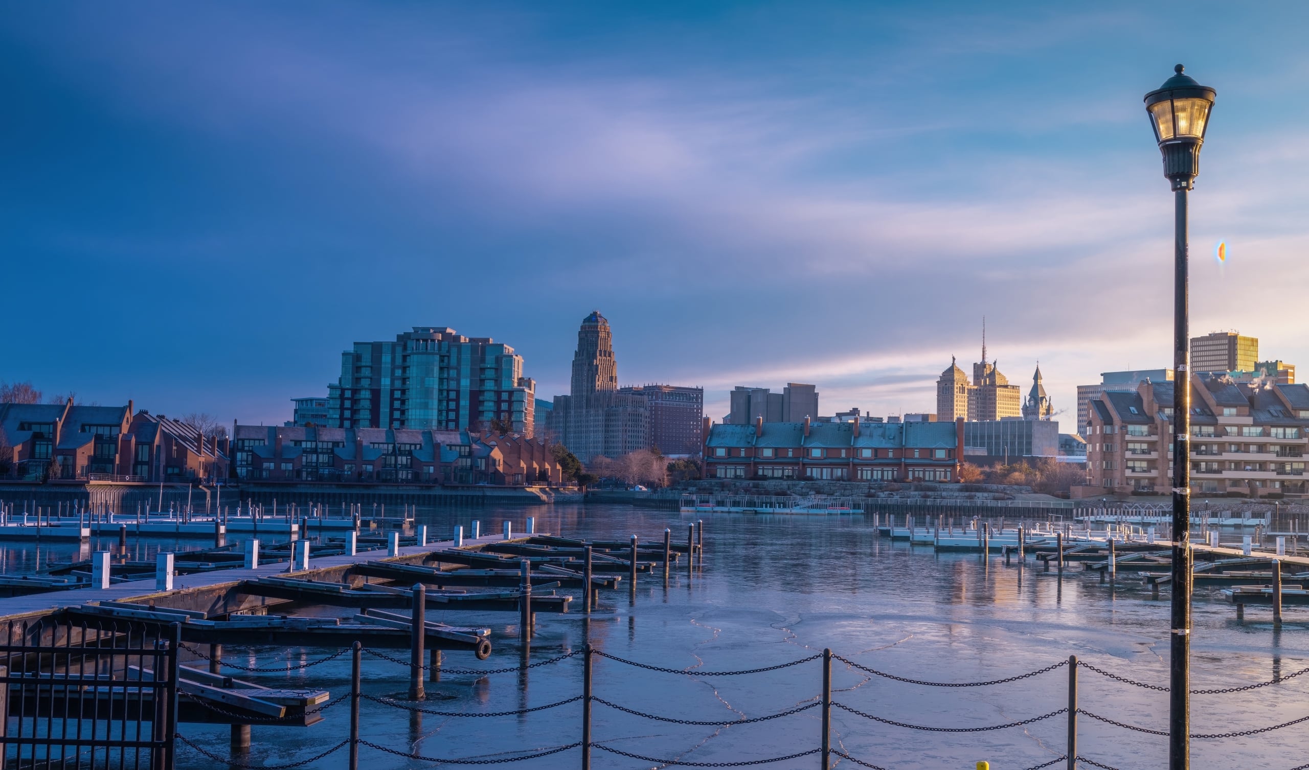Aerial view of Buffalo