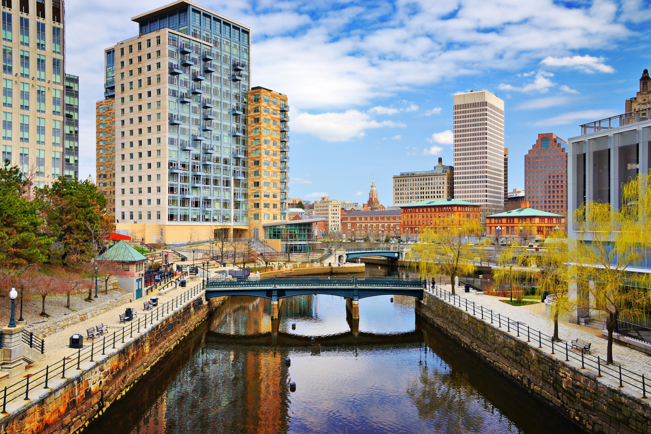 Aerial view of Providence